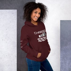 Charged - Unisex Hoodie - Image 6
