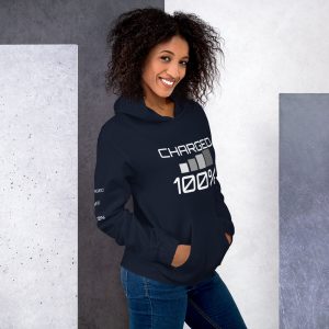 Charged - Unisex Hoodie - Image 4
