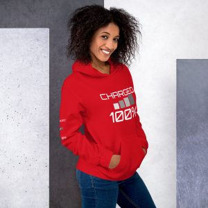 Charged - Unisex Hoodie - Image 8