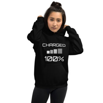 Charged - Unisex Hoodie - Image 13