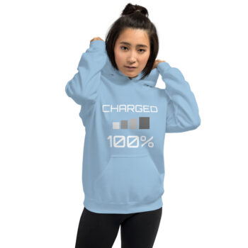 Charged - Unisex Hoodie - Image 18