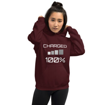 Charged - Unisex Hoodie - Image 15