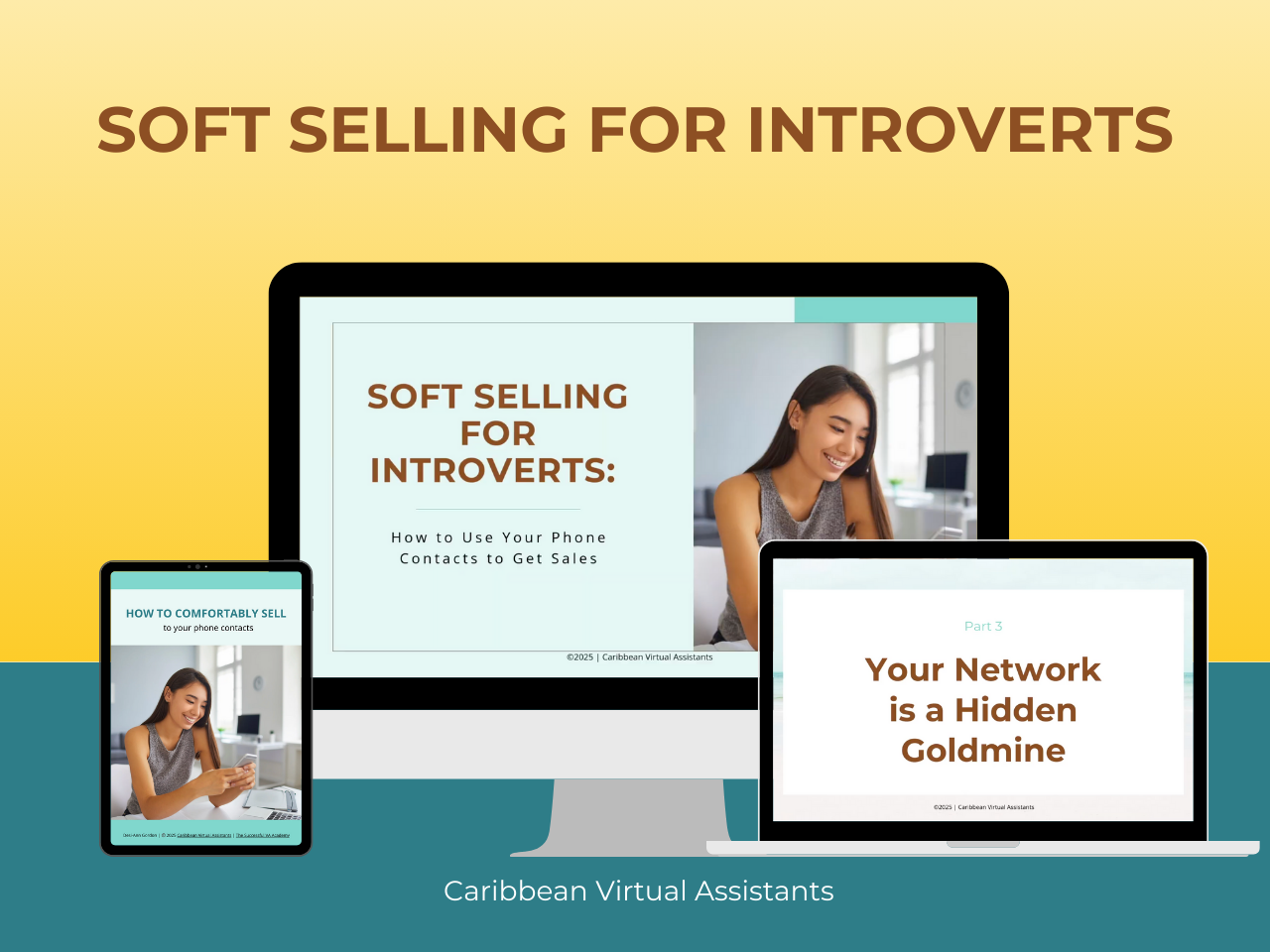 lady on phone communicating with contacts