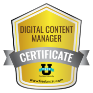 Digital Content Manager badge